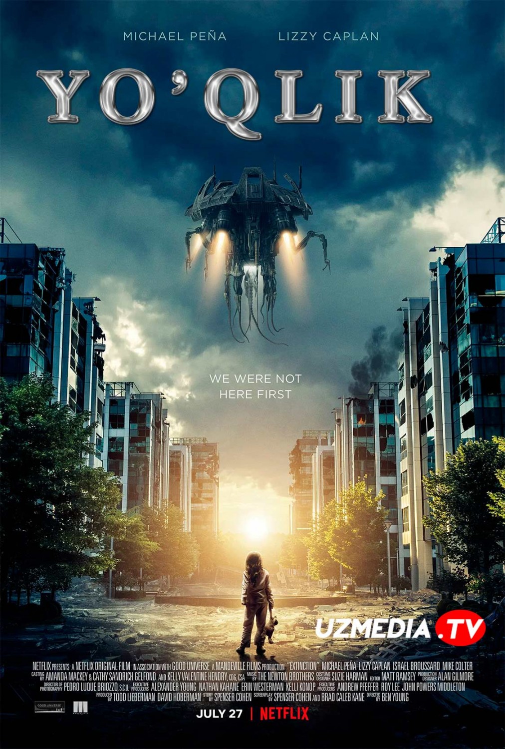 Yo'qlik / Sivilizatsiyaning yo'qolishi Netfliks filmi Uzbek tilida O'zbekcha 2018 tarjima kino Full HD skachat