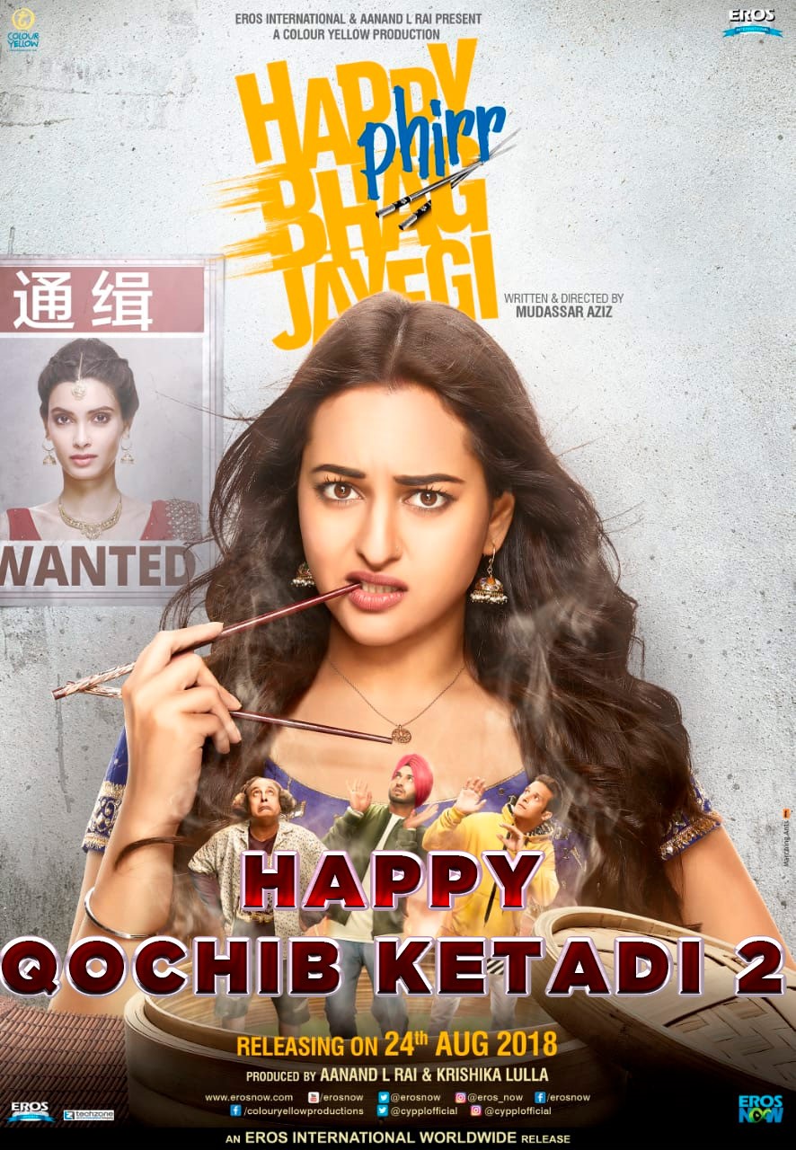 Happy yana qochib ketadi 2 / Xappi Heppi qochib ketadi 2 Hind kino Uzbek tilida tarjima kino Full HD
