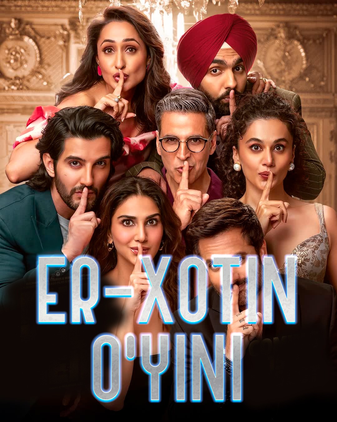 Er-xotin o'yini / O'yin vaqtida Hind kino Uzbek tilida O'zbekcha 2024 tarjima kino Full HD skachat